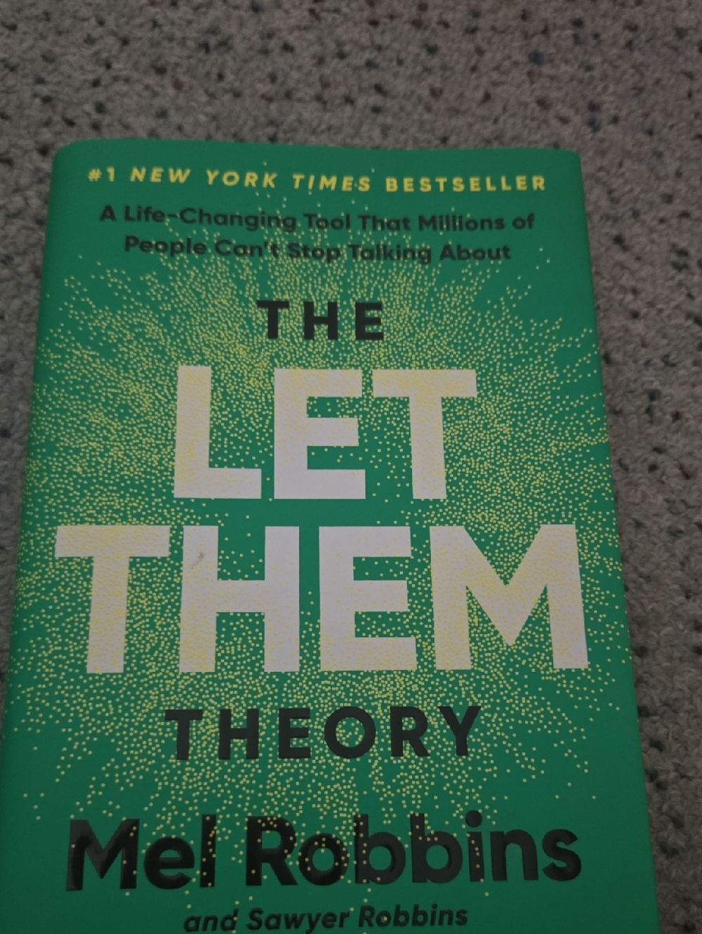The Let Them Theory by Mel Robbins - Green Cover